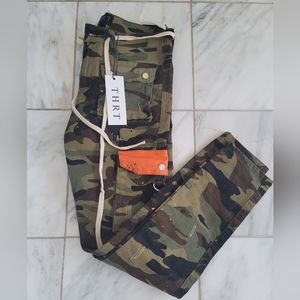 Men's THRT Skinny Cargo Pants, Size 32